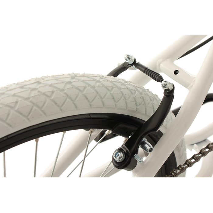 Велосипед BMX KS Cycling Freestyle Fatt 20 дюймів, білий