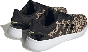 Жіночі кросівки Adidas Qt Racer 3.0 для бігу (38 EU, чорний/лімоний)