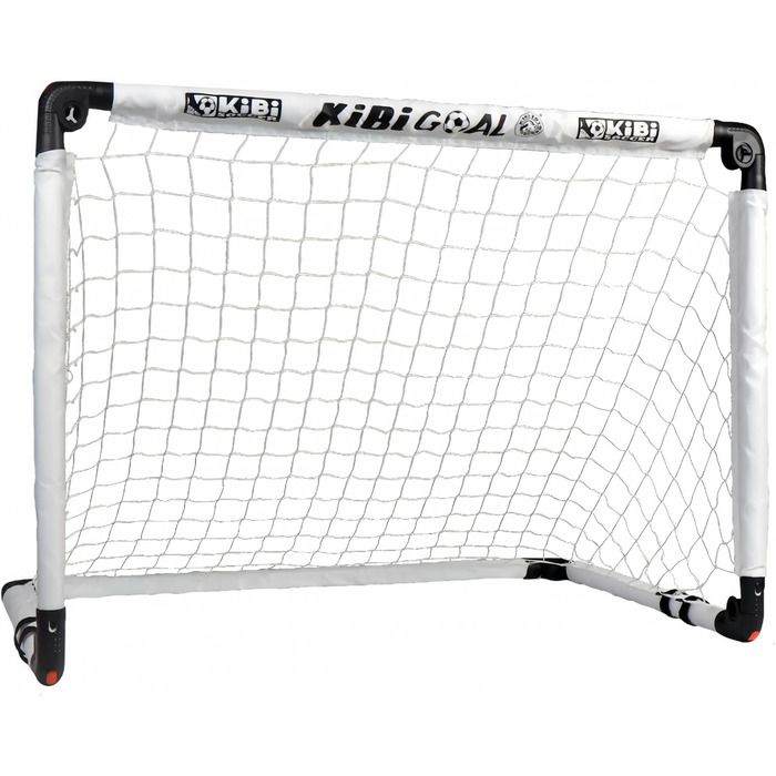 Дитячі ворота для футболу KiBiGOAL, розкладні, 90x60 см, для гри в приміщенні та на вулиці, від 3 до 7 років