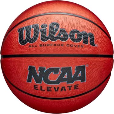 Баскетбольний м'яч Wilson NCAA Elevate VTX №6, помаранчевий, для дорослих, універсальний