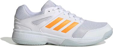 Жіноче взуття для залу Adidas Speedcourt - розмір 38 2/3 EU, білий, помаранчевий, блакитний