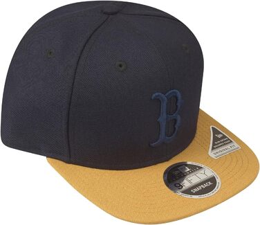 Кепка New Era Boston Red Sox 59FIFTY MLB чорна з синіми акцентами - оригінальна бейсболка