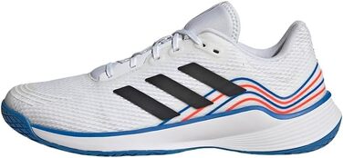 Волейбольне взуття Adidas Novaflight для чоловіків, 44 2/3 EU, білий, чорний, royal blue