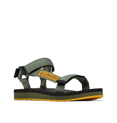 Columbia Breaksider Sandal: Чоловічі сандалі для активного відпочинку, 46 EU, зелений (Mosstone/Golden Yellow)