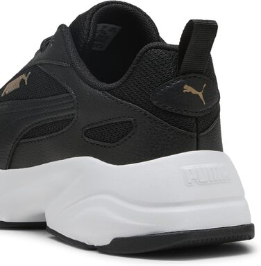 Жіночі кросівки PUMA Cassia 2.0 (35.5 EU, Black Gold White) — стильне спортивне взуття