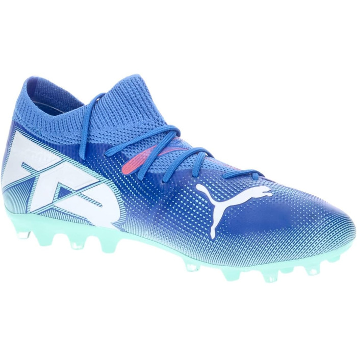 Дитячі футбольні бутси PUMA Future 7 Match Mg Jr (38.5 EU) - Bluemazing/Puma White/Electric Peppermint