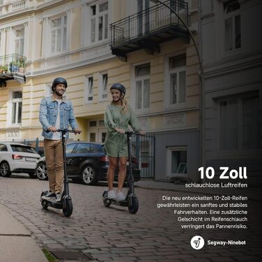 Електросамокат Segway-Ninebot MAX G30D II для дорослих, з дорожньою сертифікацією, 20 км/год, запас ходу 65 км, 2021, сірий