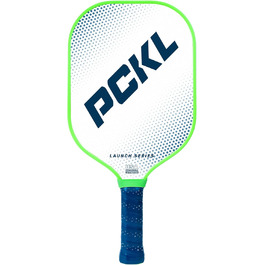PCKL Launch Series – преміум ракетка для піклболу | Одобрено USA Pickleball | Фібергласова поверхня з великою зоною удару | Серцевина Honeycomb, колір Weiss/opulenter Garten