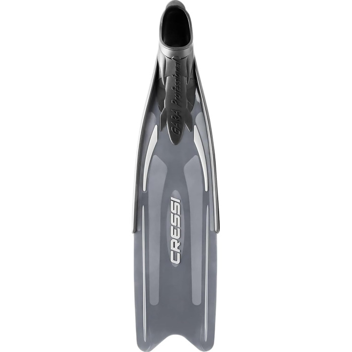Довгі ласти Cressi Gara LD Silver 44/45 для фрідайвінгу та апное, професійні, висока продуктивність
