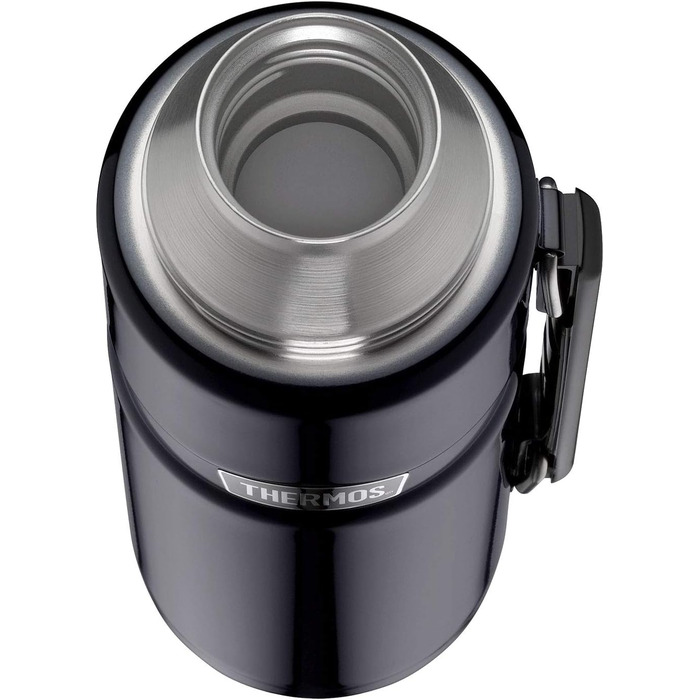 Термос Thermos Stainless King 1,2 л, нержавіюча сталь, синій, ізотермічна пляшка для напоїв
