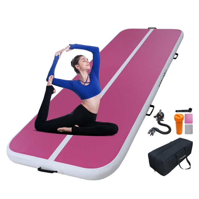 Надувна гімнастична матка Airtrack для дому - 2M/3M/4M/5M/6M, 400x100x10CM