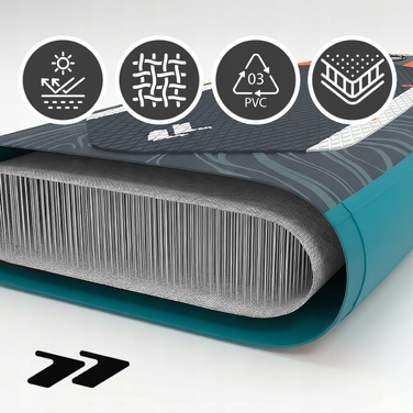 Надувна SUP-дошка для плавання з аксесуарами: комплект з веслом та помпою, 350 см