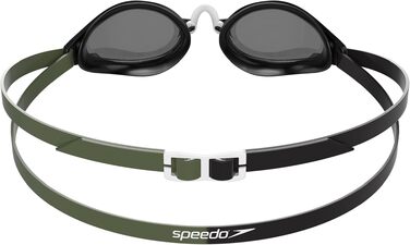 Плавальні окуляри Speedo Speed Socket 2.0 унісекс, чорний/зелений, універсальний розмір