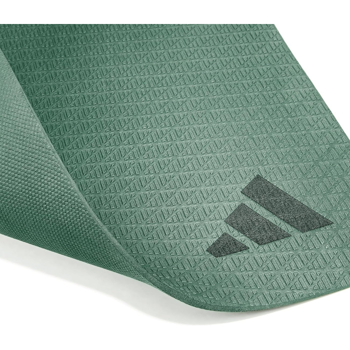 Килимок для йоги Adidas Legend Ivy, 4 мм, 176 x 61 см, протиковзна структурована поверхня, екологічний матеріал