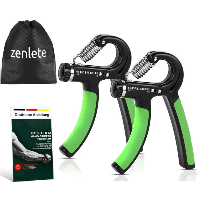 Фітнес-тренажер для рук Profi Fitness Handtrainer 5-65 кг, 2 шт. Регульований, для збільшення сили хвата