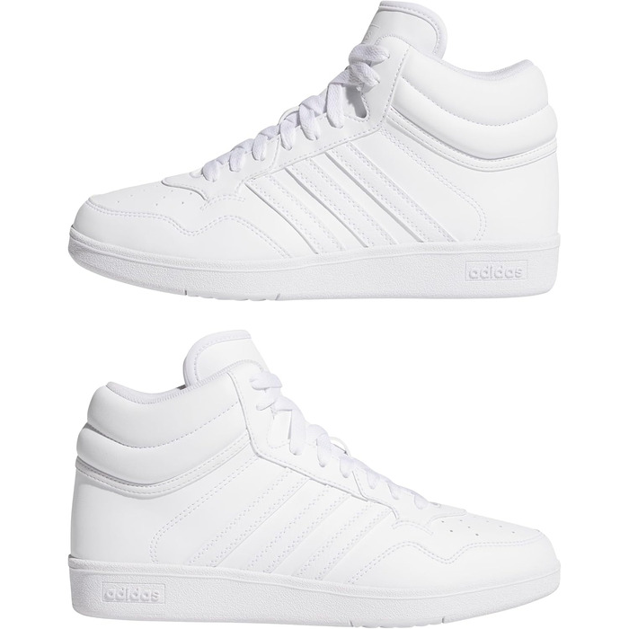 Кросівки баскетбольні Adidas Hoops 4.0 Mid Top чорно-білі (36 EU)