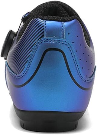 Велотуфлі SPD MTB для чоловіків та жінок. Раджосипальні туфлі для гірського велосипеда Adulta Unisex. Дихаючі велотуфлі для занять спортом в приміщенні та на вулиці (Блакитний, 40 EU)