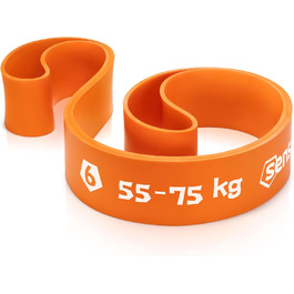 Смуги опору SENSEI® для фітнесу: гумові стрічки для силових тренувань, йоги, реабілітації. Набір 5 шт. (чорний, фіолетовий, червоний, зелений, помаранчевий) з інструкцією