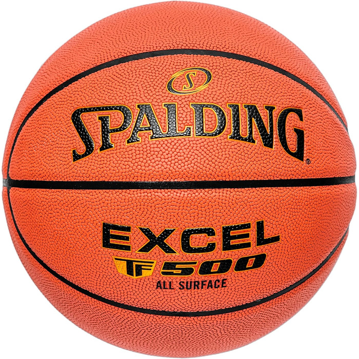 Баскетбольний м'яч Spalding Excel TF-500 для залу та вулиці, офіційний розмір 7 (29,5 дюйма)