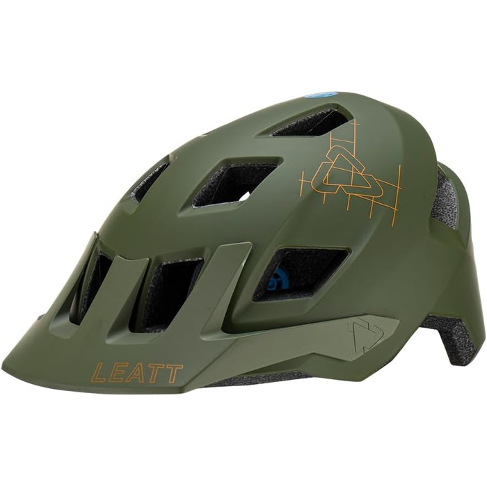 Велосипедний шолом Leatt AllMtn 1.0 V23 Pine, S (51-55 см) для MTB
