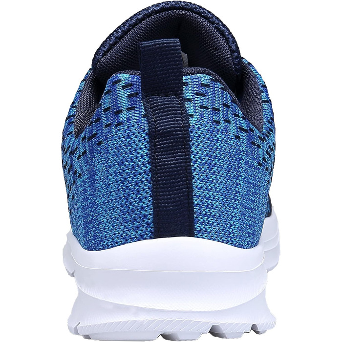 Кросівки для бігу та повсякденного носіння, дихаючі, шнурівка, спортивні, сітка, для чоловіків та жінок (36 EU, синій)
