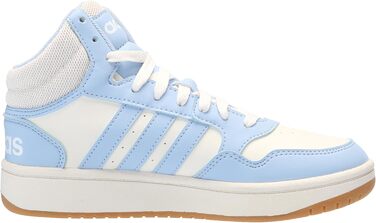Кросівки Adidas Hoops 3 чоловічі білі, сірі, Cloud White, Gum (40 EU)