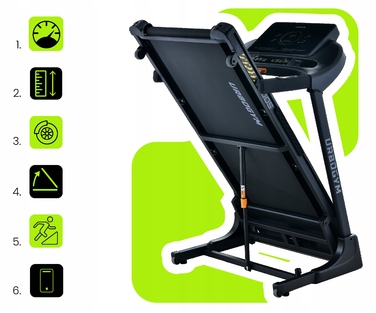 Електрична бігова доріжка Urbogym V700S (до 140 кг)
