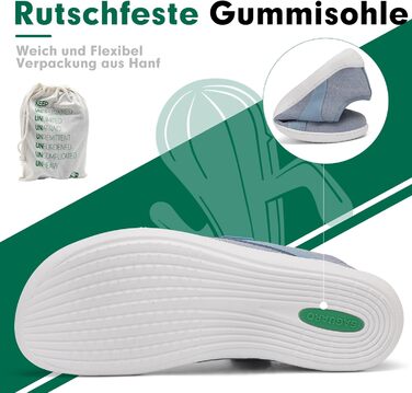 В'язані босижні черевики SAGUARO Unisex з широкою передньою частиною та без підйому, Luck Ⅰ, розмір 36-48 (38 EU, блакитний)