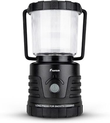 LED ліхтар для кемпінгу Favour Adventurer 1300 Lumen, IP64, регулювання яскравості, змінна колірна температура, акумуляторний, зелений