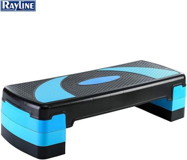 Аеробний степ-платформа Rayline 78x28 см, регульована висота, для фітнесу, бодібілдингу та силових тренувань