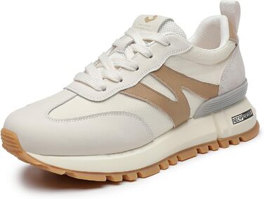 Жіночі кросівки Somiliss: зручні, легкі, дихаючі, з неслизькою підошвою, для спорту та бігу, бежевий, 40.5 EU