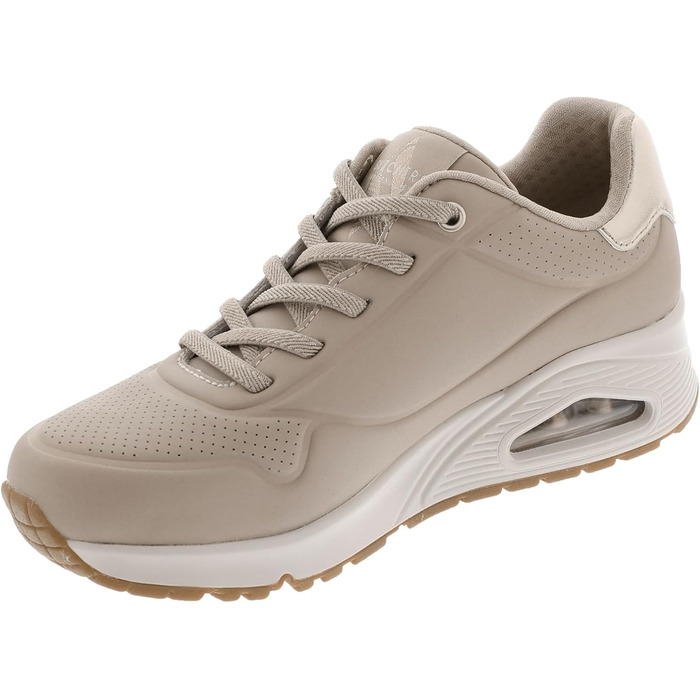 Кросівки жіночі Skechers UNO Shimmer Away Nude Rosegold (42 EU) з Durabuck та Duraleather