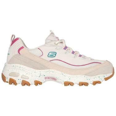 Жіночі кросівки Skechers D'Lites Fresh Start на шнурівці з піною Memory Foam, чорно-білі