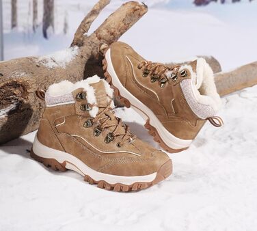 Зимові черевики жіночі ARRRIGO BELLO - тепла підкладка, для роботи та прогулянок, розмір 36-41, колір коричневий