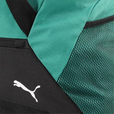Спортивна сумка PUMA teamGOAL L, унісекс, зелено-чорна, універсальний розмір