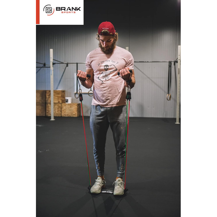 Резистентні гумки для фітнесу Widerstandsbänder - для нарощування м'язів, високоякісні матеріали, гумка для спорту, силові тренування, фітнес-гумка, безкоштовний посібник, чорний колір, 18.2 кг (1 шт.)