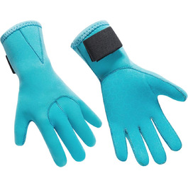 IPENNY Рукавички для дайвінгу з неопрену, 3 мм, блакитні, для дорослих та підлітків