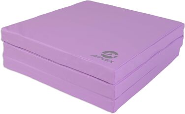 Jeflex - складаний м'який спортивний мат 180x60x6 см, німецька якість, портативний мат для гімнастики, йоги, фітнесу та дитячої кімнати