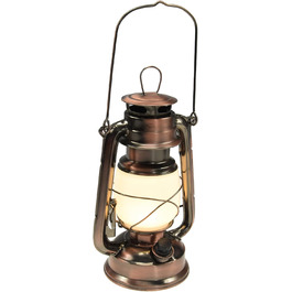 Ліхтар кемпінговий LED ChiliTec 23 см, регулювання яскравості, вінтажний дизайн, мідь