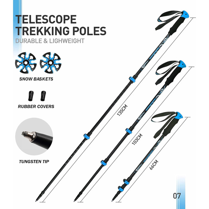 Легкі снігоступи G2 21/25/30 дюймів для жінок, чоловіків, підлітків. Комплект з трекінговими палками, сумкою, снігокожухами, зручною системою фіксації, підйомником п'яти, захистом пальців. Кольори: помаранчевий, синій, червоний. 30 дюймів (до 113 кг)