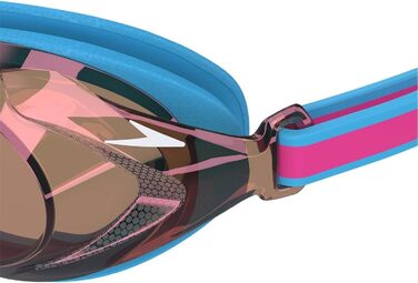Окуляри для плавання Speedo Vanquisher 3.0 дзеркальні унісекс дитячі, блакитні