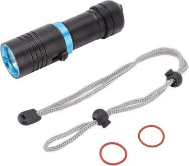 Ліхтар під водою ViaGasaFamido 5000 Lm, IPX8, 100 м, регулювання яскравості, для дайвінгу, риболовлі, полювання, рятування, кемпінгу, водонепроникний, з алюмінієвого сплаву