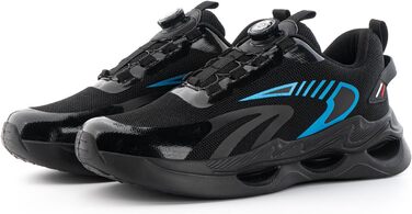 Кросівки для бігу Hitmars чоловічі спортивні, дихаючі, з повітряною подушкою, для фітнесу та вуличної бігові, розмір 39-47 EU (синій, 42 EU)