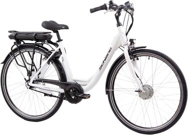 Електровелосипед F.lli Schiano E-Moon 28'' для чоловіків і жінок, до 25 км/год, з акумулятором, мотором, Nexus 7, багажником, електричний велосипед-педелек з великою дальністю ходу