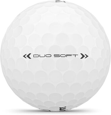 Гольф-м'ячі Wilson Duo Soft, білі, модель 2025