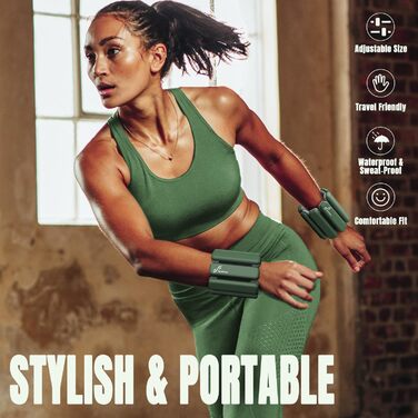 Набір обтяжувачів для ніг Sportneer 2 шт. (0,5 кг та 1 кг) для йоги, танців, аеробіки, чоловічий/жіночий