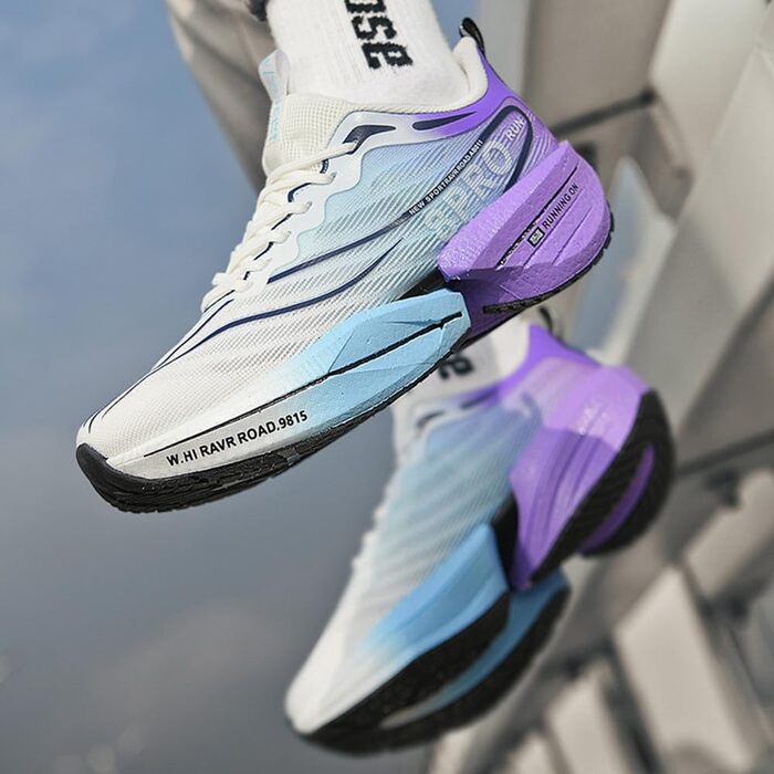 Дитячі кросівки для дівчаток, бігові та для ходьби, спортивні, дихаючі, легкі, для активного відпочинку, чорно-блакитні, розмір 36 (38/38.5 EU)