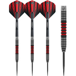 Дартс WINMAU Joe Cullen Special Edition, 90% вольфрам, 21 г, сталевий наконечник, з оперенням і стрижнями