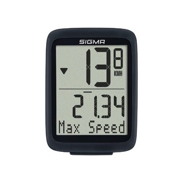 Велокомп'ютер Sigma Sport BC 10.0 WL бездротовий: багатофункціональний, для вимогливих велосипедистів, з великими кнопками та чітким дисплеєм