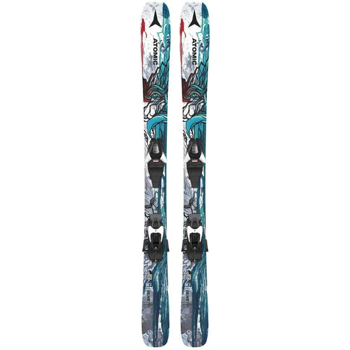 Гірські лижі ATOMIC Bent JR 110-130 + кріплення C 5 GW, дитячі, Petrol 120